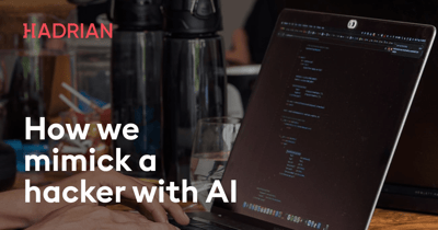  Mimicking a hacker with event-based AI 