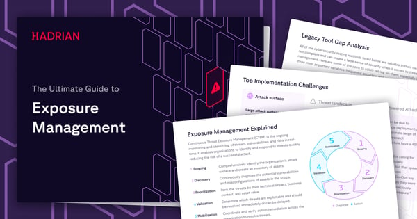 The Ultimate Guide to Exposure Management eBook