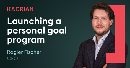 launching a personal goal program